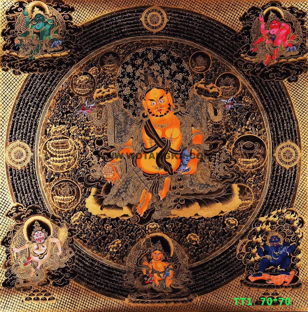 2021.12.05-尼泊尔国宝级画僧那噶王（Nawang Lama）部分作品欣赏