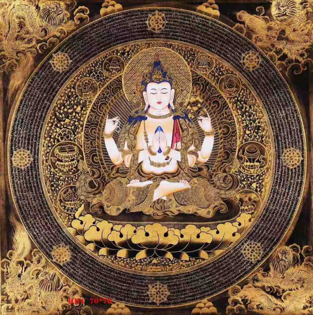 2022.01.19-尼泊尔国宝级画僧那噶王（Nawang Lama）部分作品欣赏