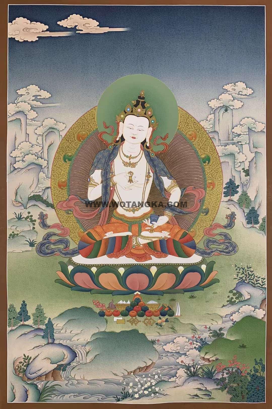 编号162-499171：彩绘唐卡-金刚萨埵（65*45CM左右）