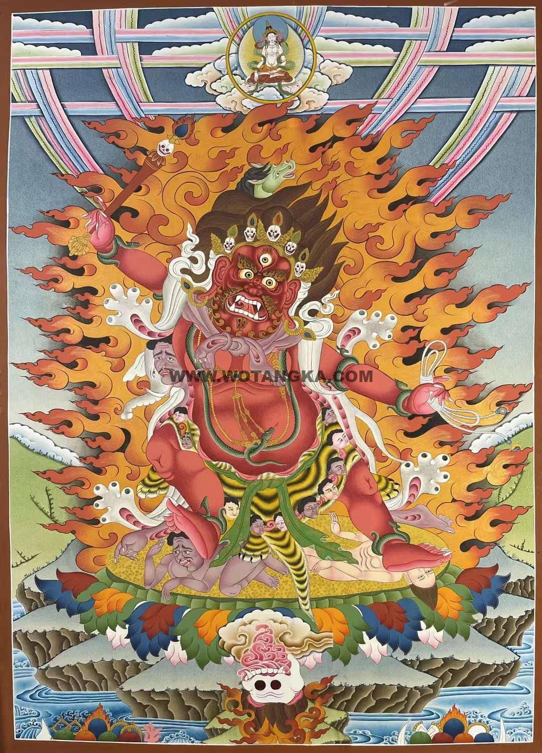 2022.04.09-玛哈嘎拉唐卡推荐与赏析