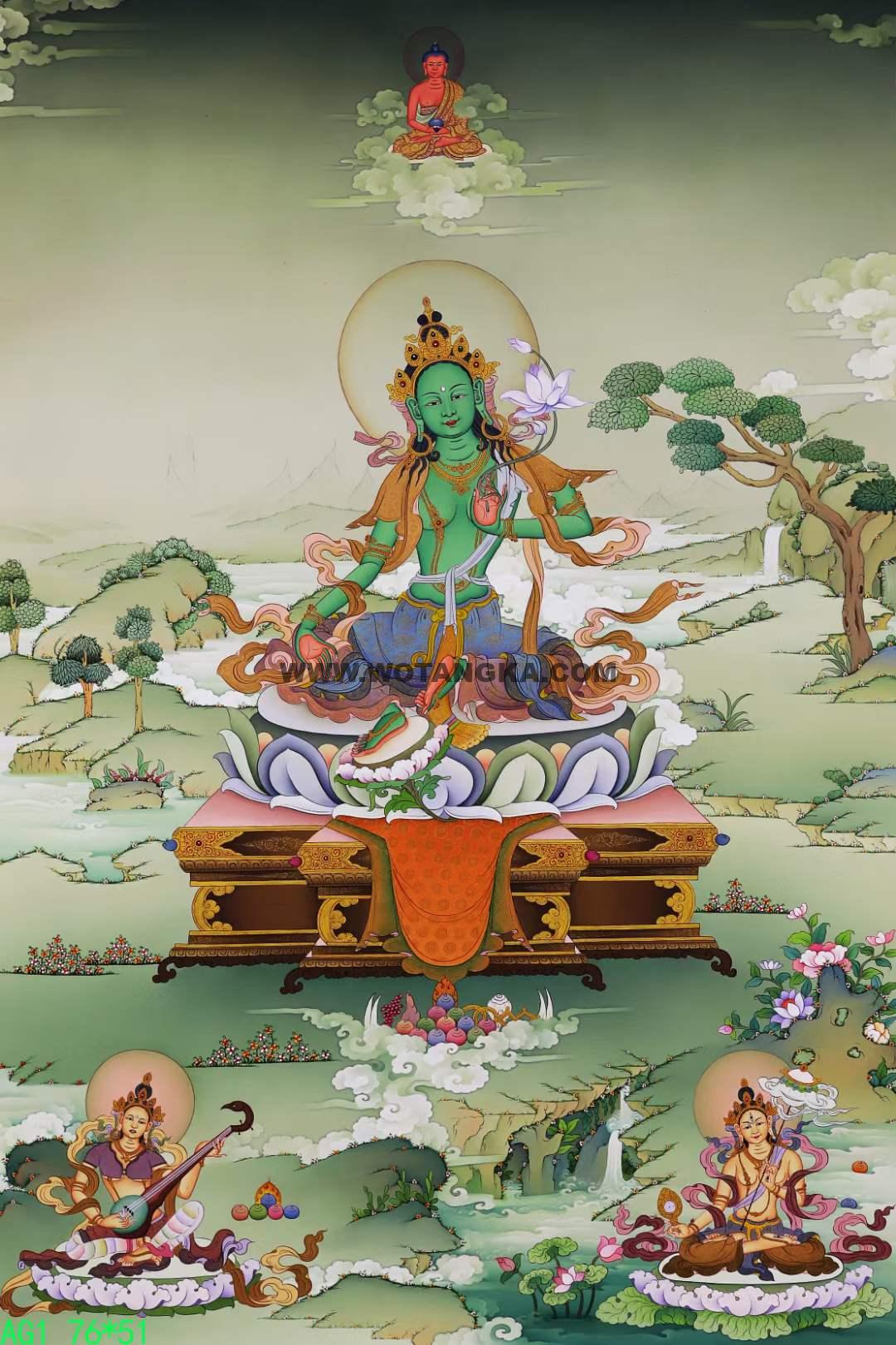 2022.04.04-嘎玛嘎赤画派唐卡推荐与赏析