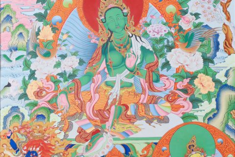 噶玛噶赤-绿度母