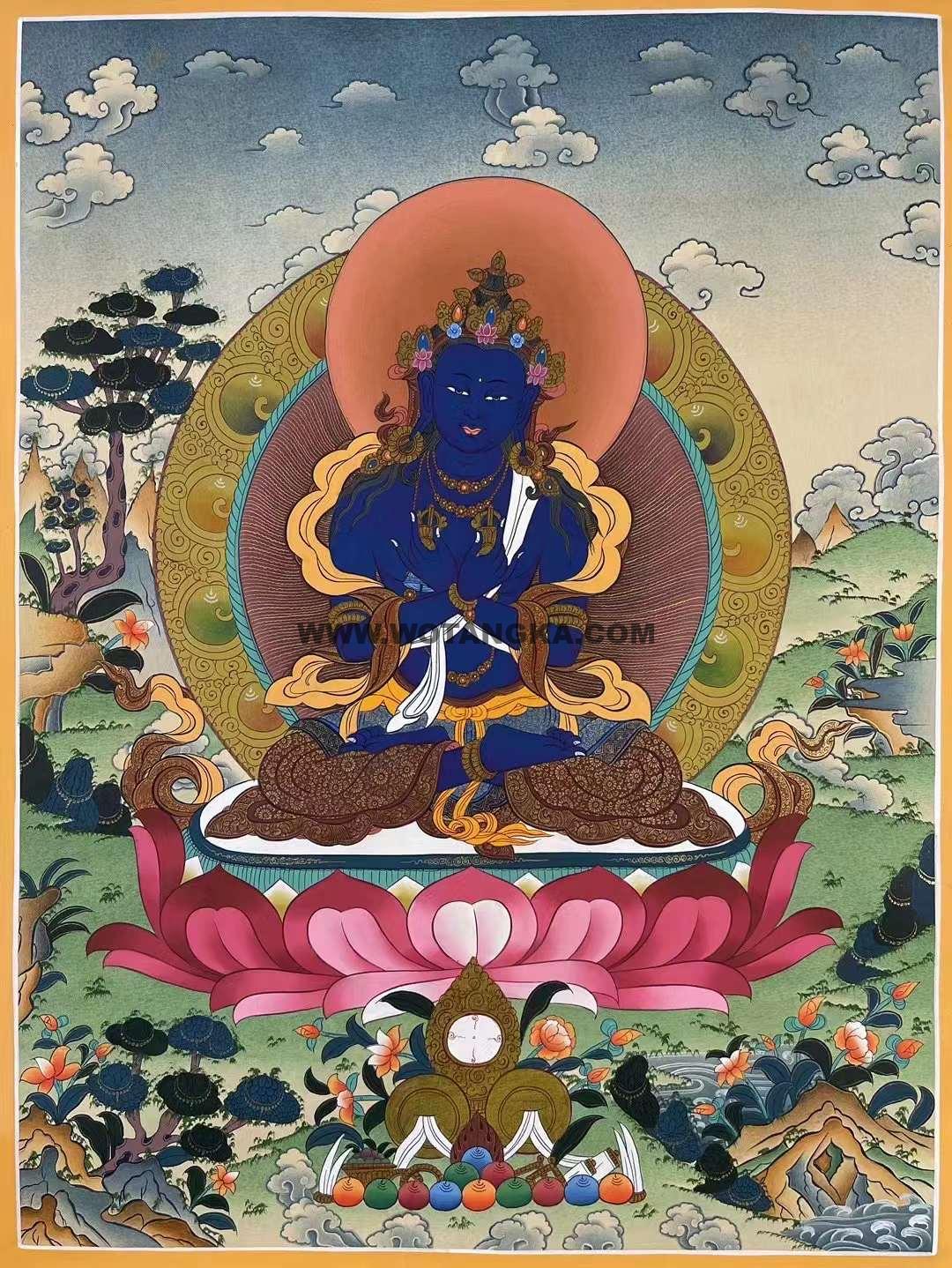 编号172-155999：嘎玛嘎赤-金刚总持佛（75*50CM左右）