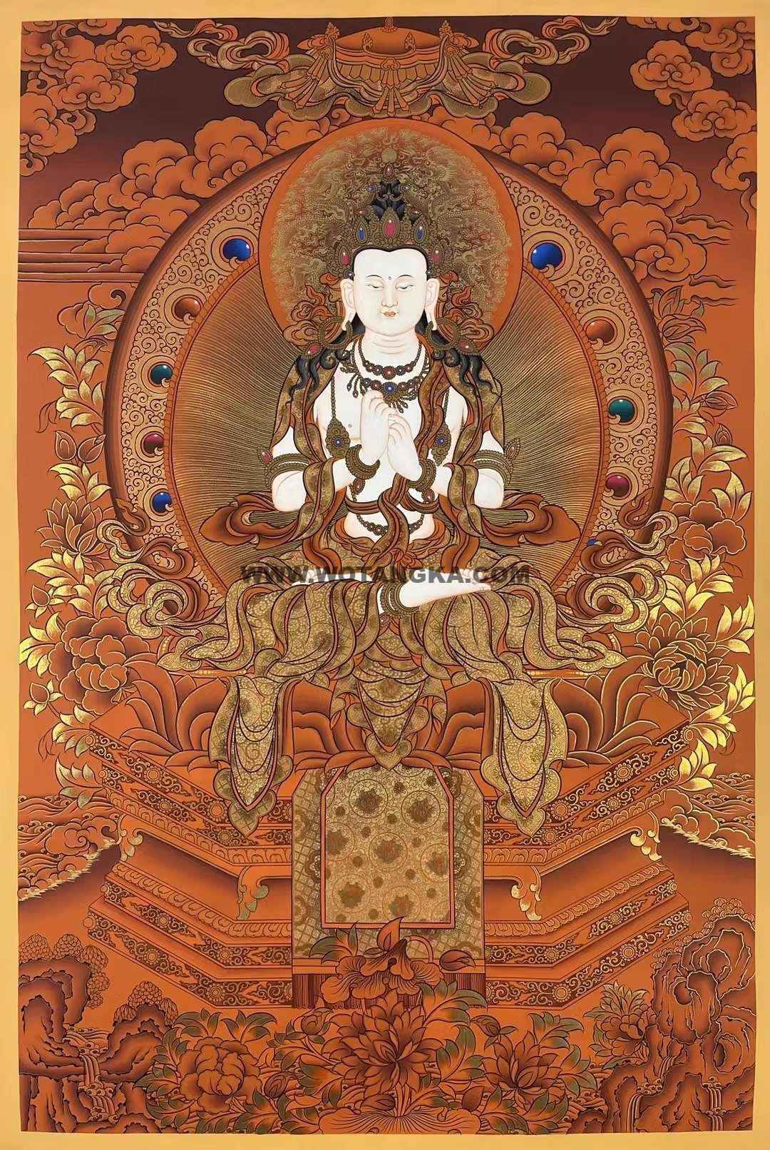 编号153-188818:红金唐卡-大日如来(75*55CM左右)