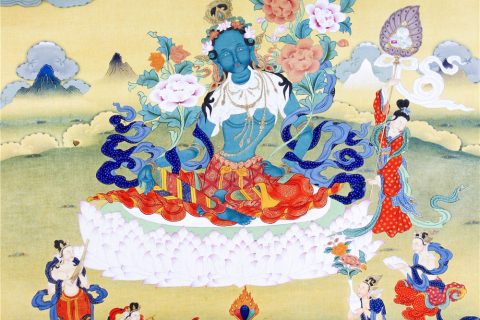 编号188-293849：嘎玛嘎赤-救八难度母（75*50CM左右）