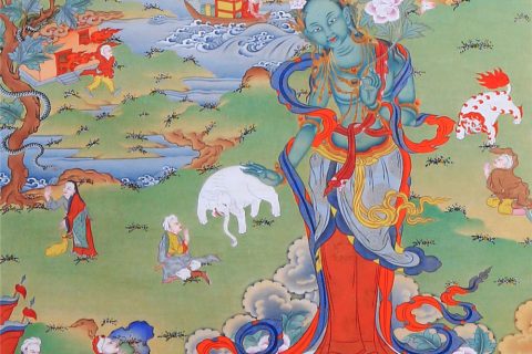 编号188-433463：嘎玛嘎赤-救八难度母（70*50CM左右）