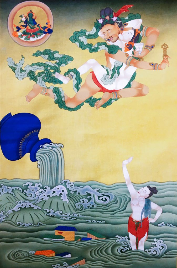 编号188-692064：嘎玛嘎赤-甘帝巴（80*60CM左右）