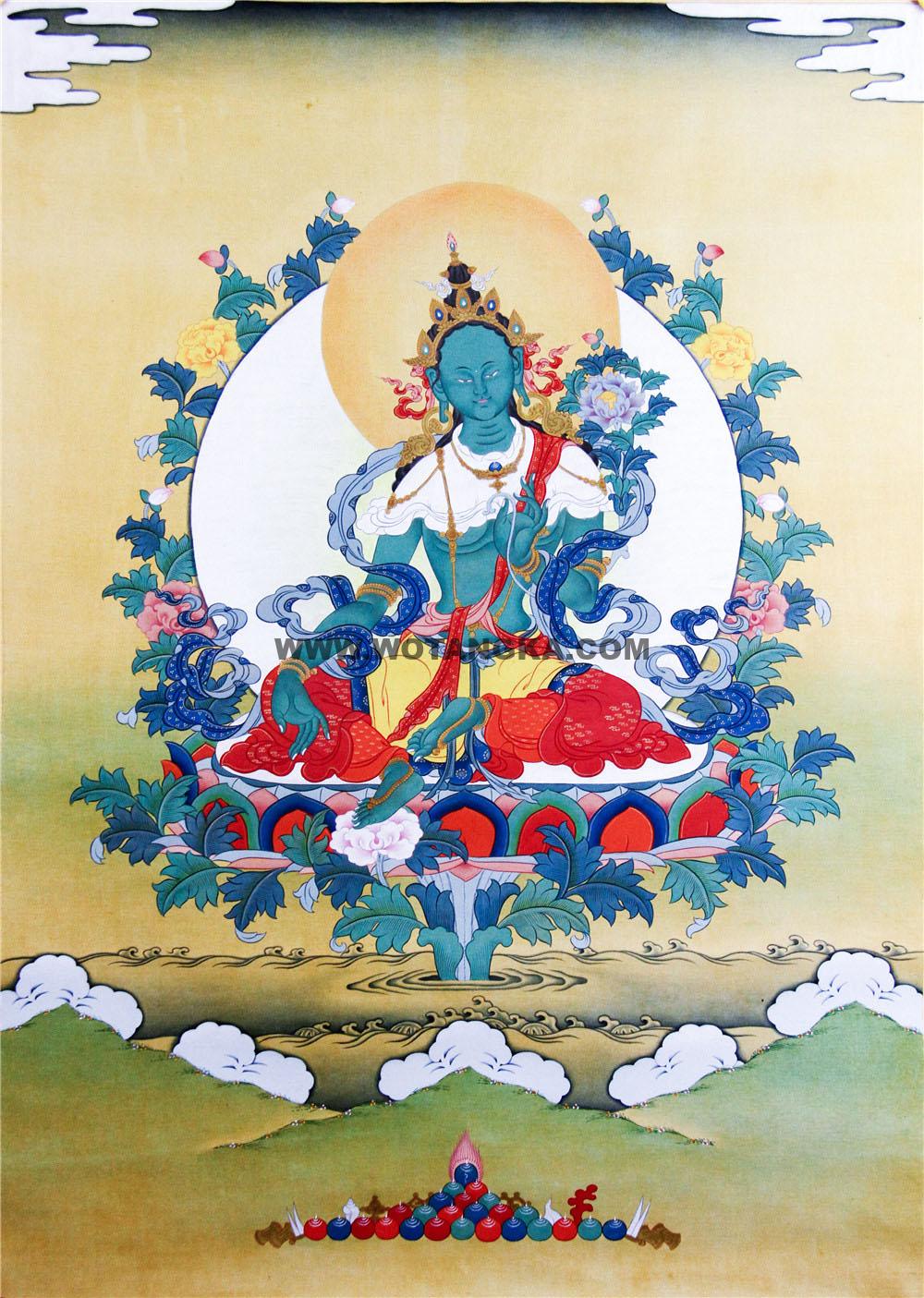 噶玛噶赤-绿度母