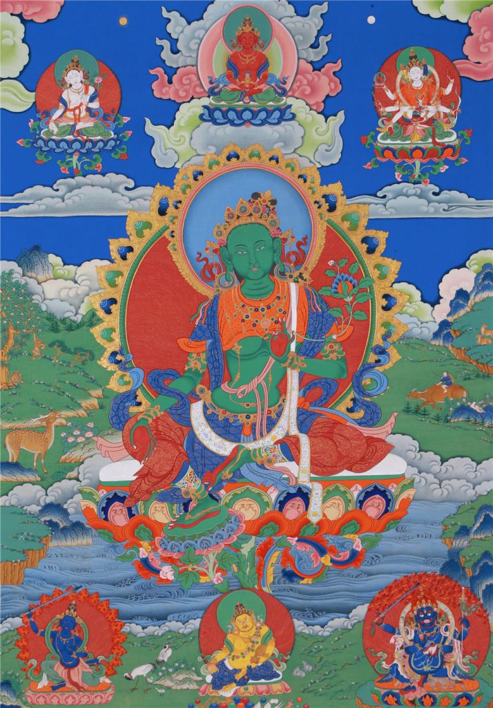 噶玛噶赤-绿度母
