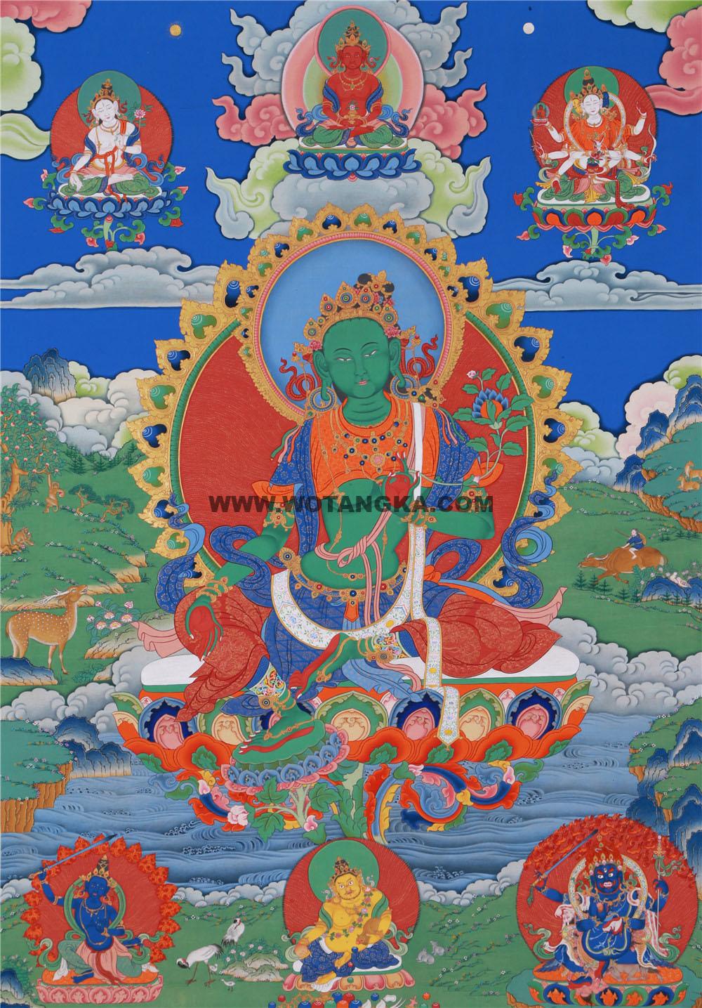 噶玛噶赤-绿度母