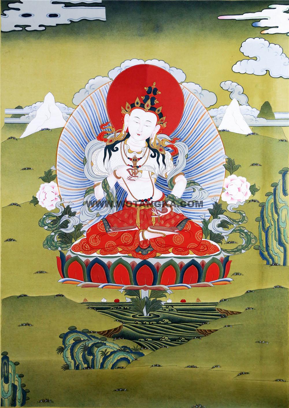 编号188-663109:嘎玛嘎赤-金刚萨埵(75*50CM左右)