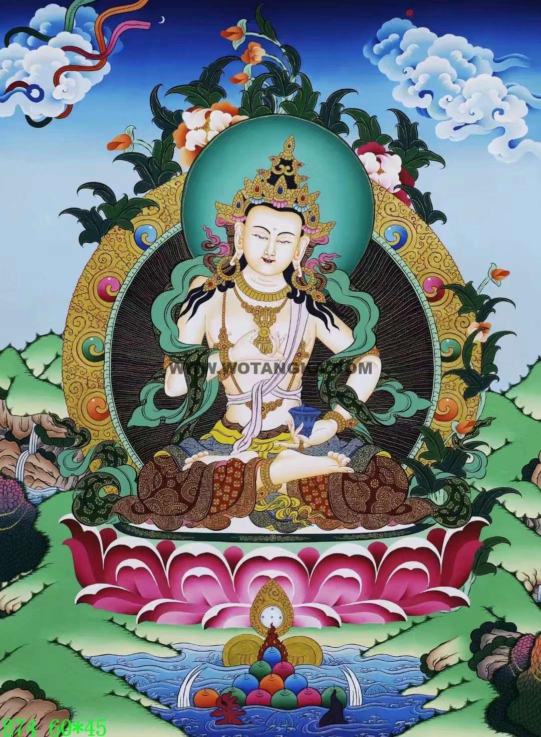 编号138-891418:彩绘唐卡-金刚萨埵(60*45CM左右)