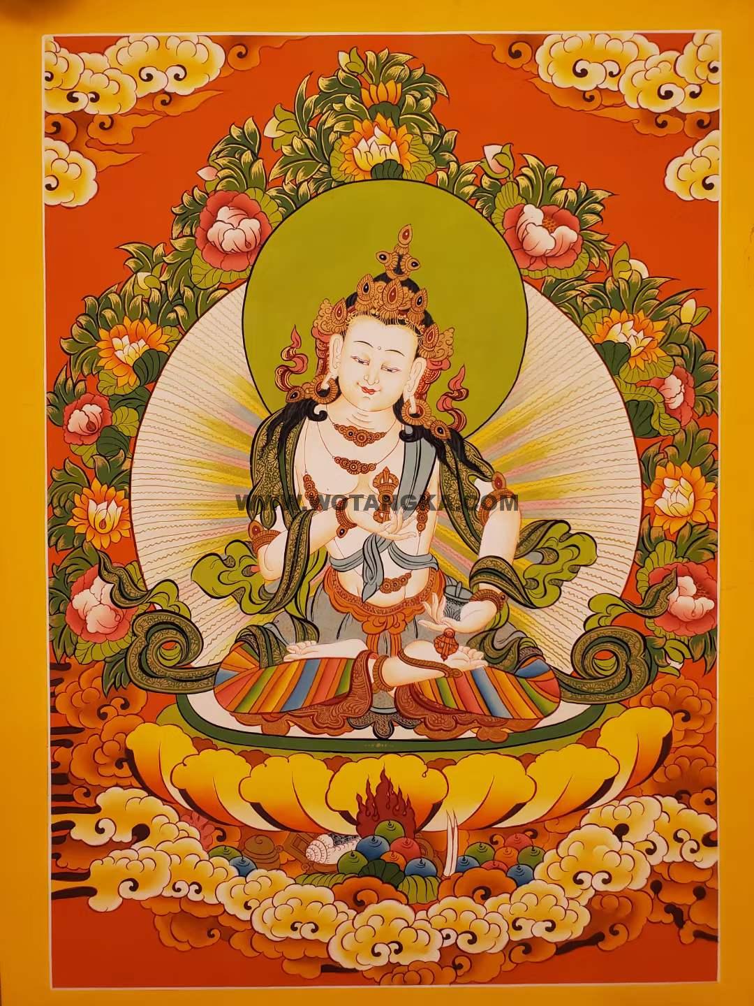 编号172-517291：彩绘唐卡-金刚萨埵（60*45CM左右）