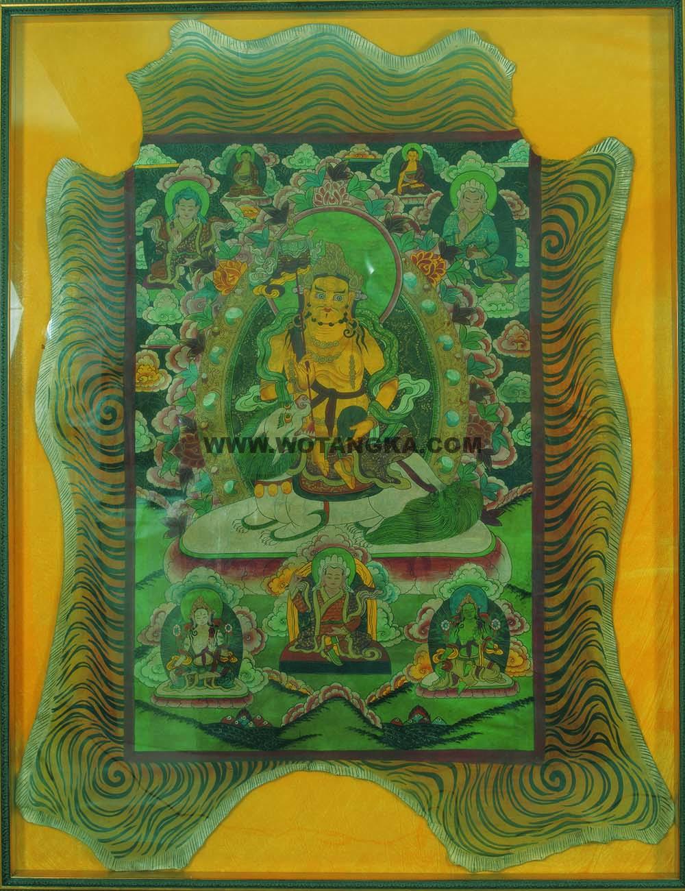 沃唐卡编号AC16286：财宝天王