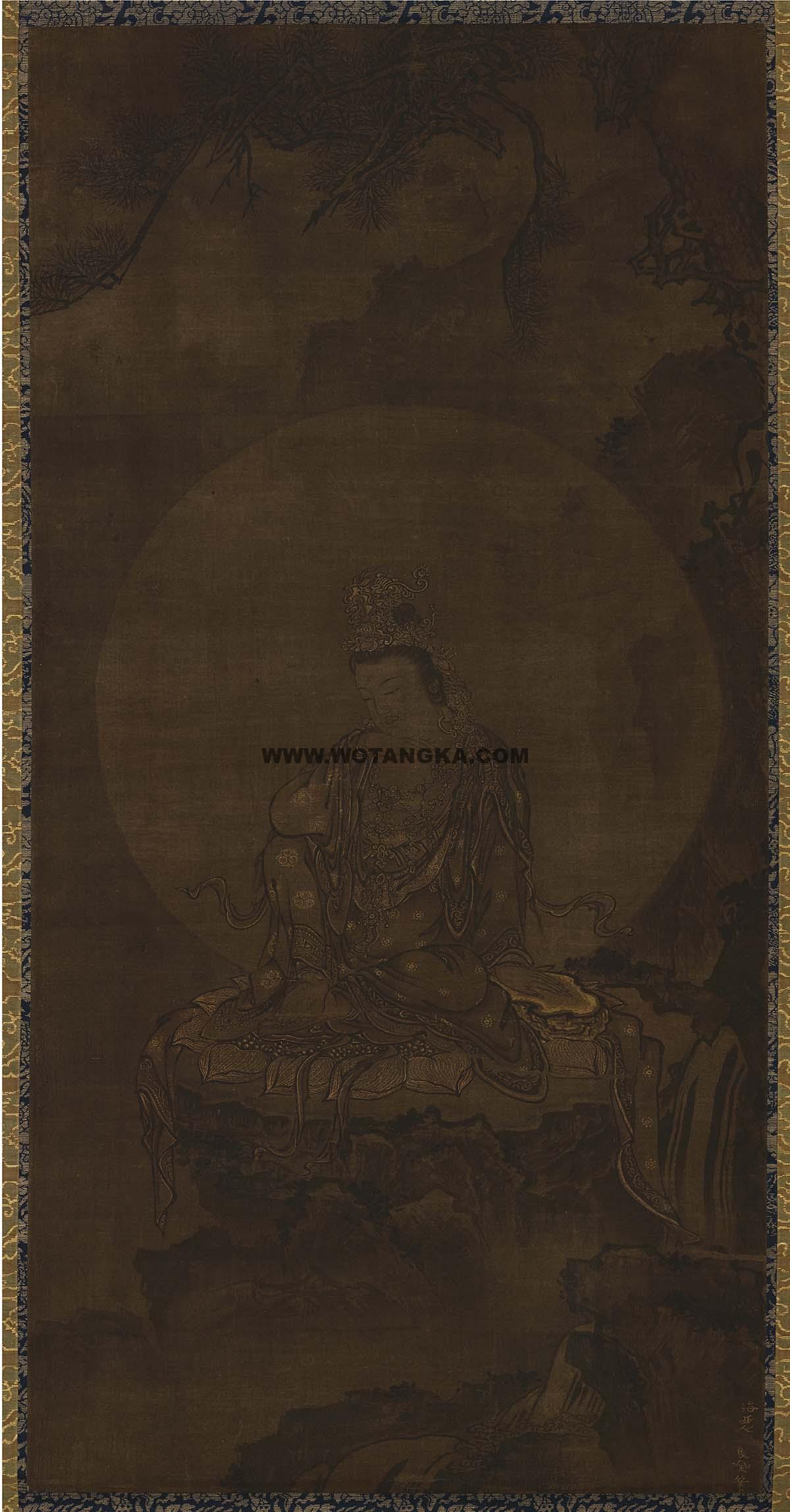 沃唐卡编号AC23583:如意轮观音