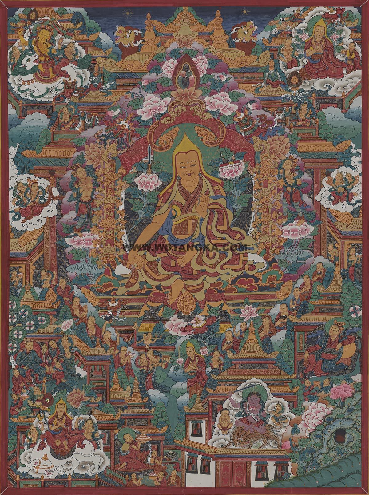 2022.06.17-《宗喀巴》唐卡推荐与赏析