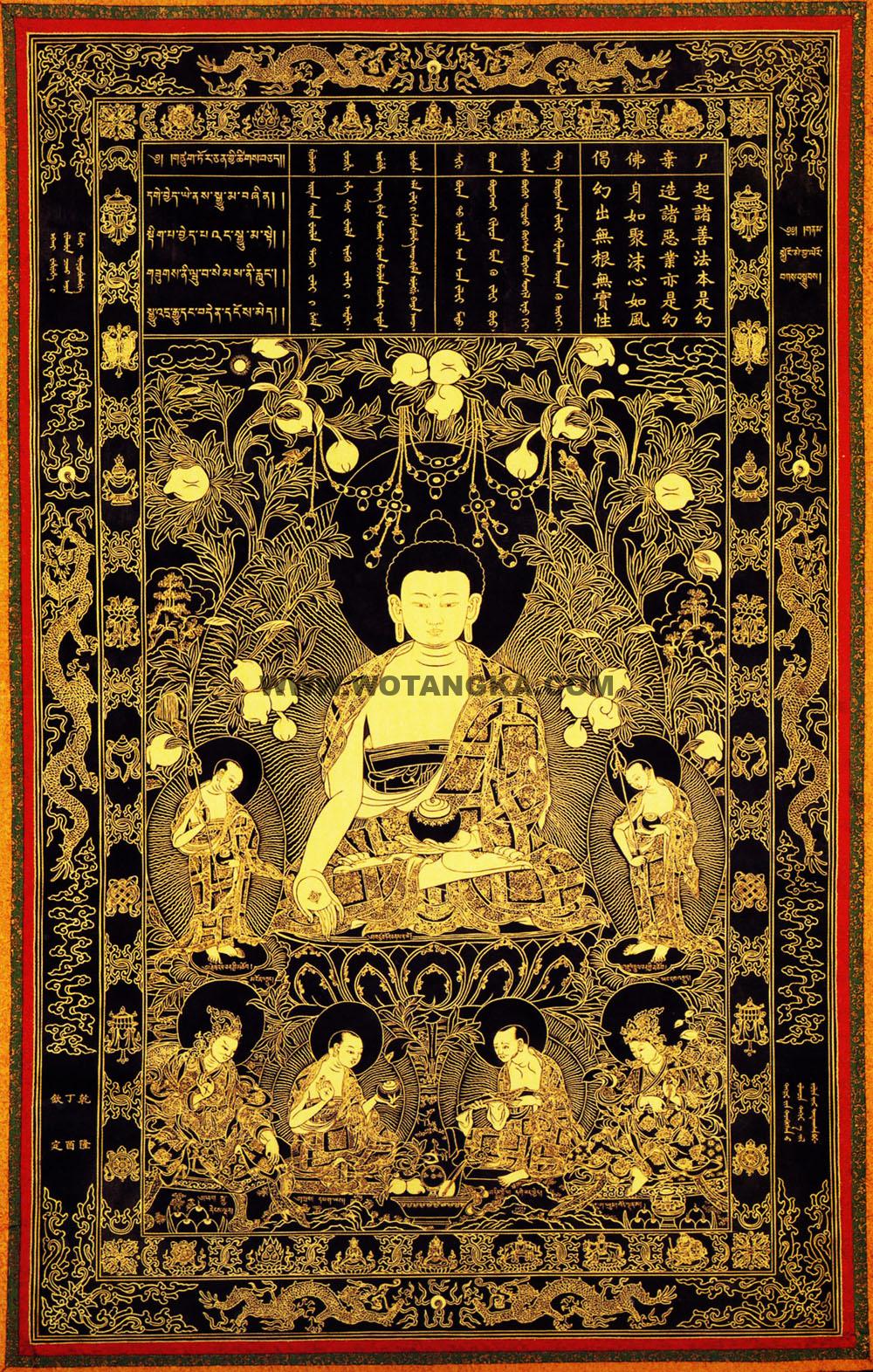 2022.06.14-《过去七佛》唐卡藏品定制推荐与赏析