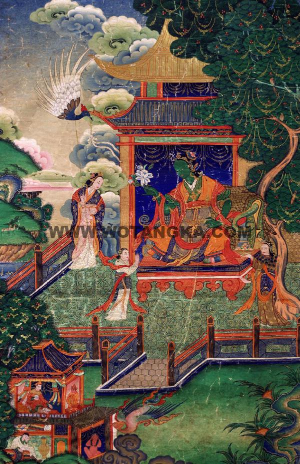 沃唐卡编号AC57402：救牢狱难度母