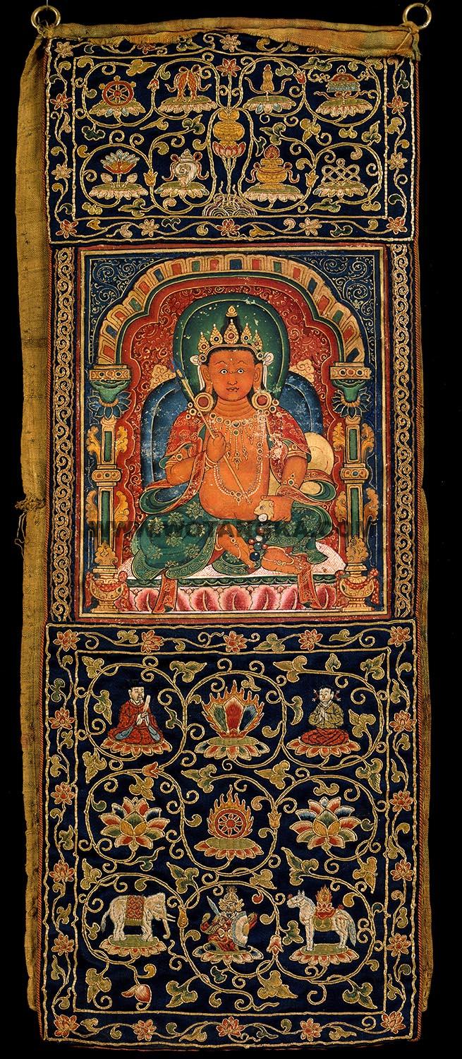 沃唐卡编号AC59168：黄财神