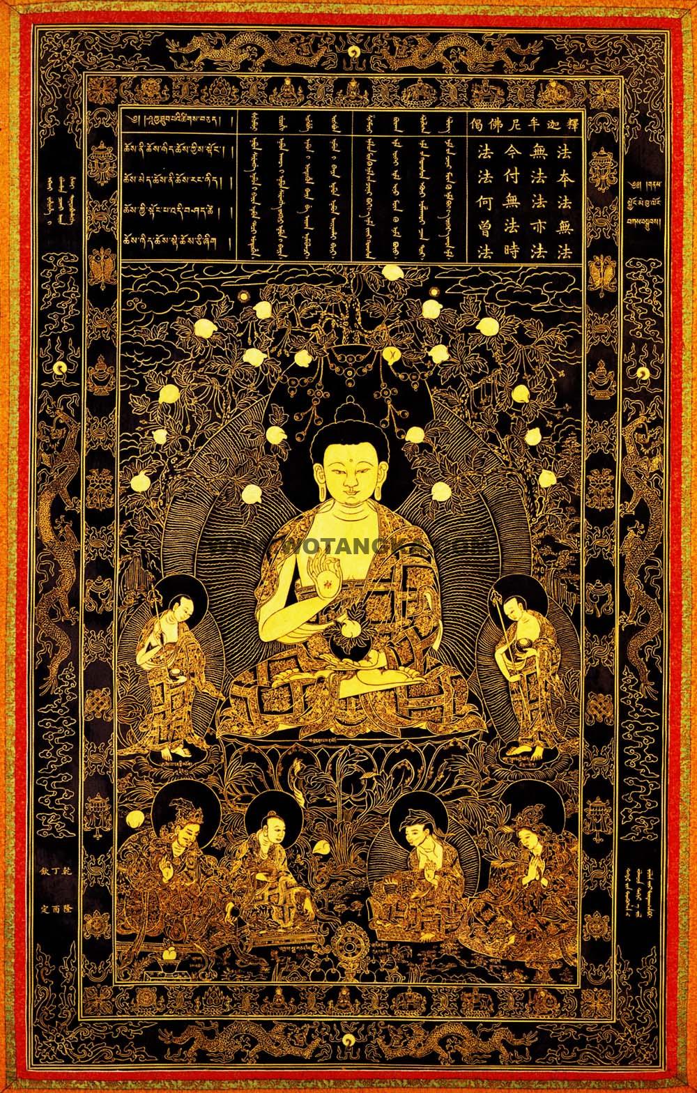 2022.06.14-《过去七佛》唐卡藏品定制推荐与赏析