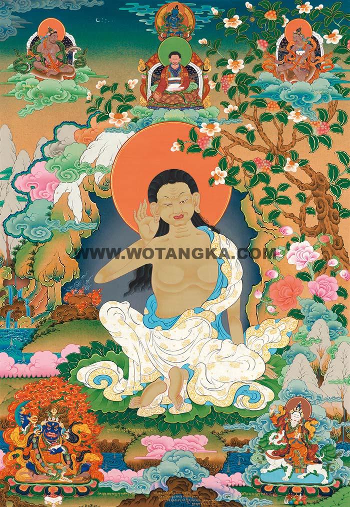 沃唐卡编号AC81153：米拉日巴