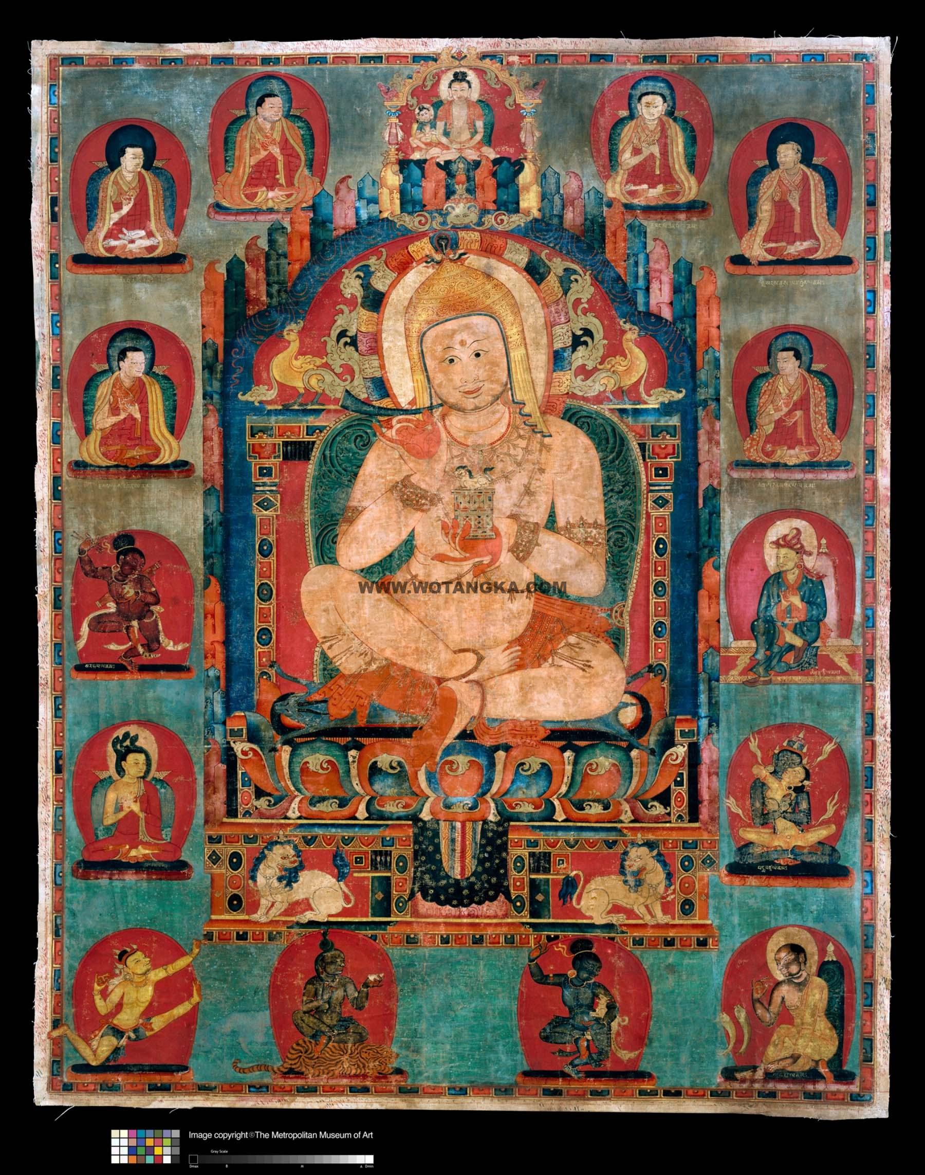 沃唐卡编号AC82052：佳那塔帕