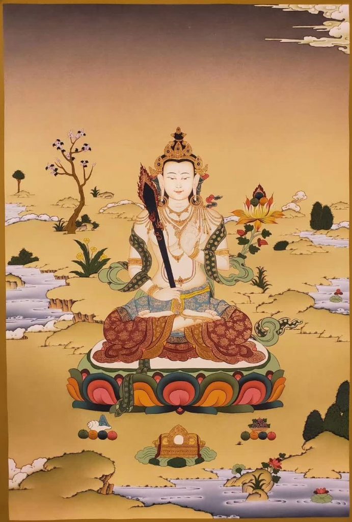 编号155-468796：嘎玛嘎赤-虚空藏菩萨（70*50CM左右）