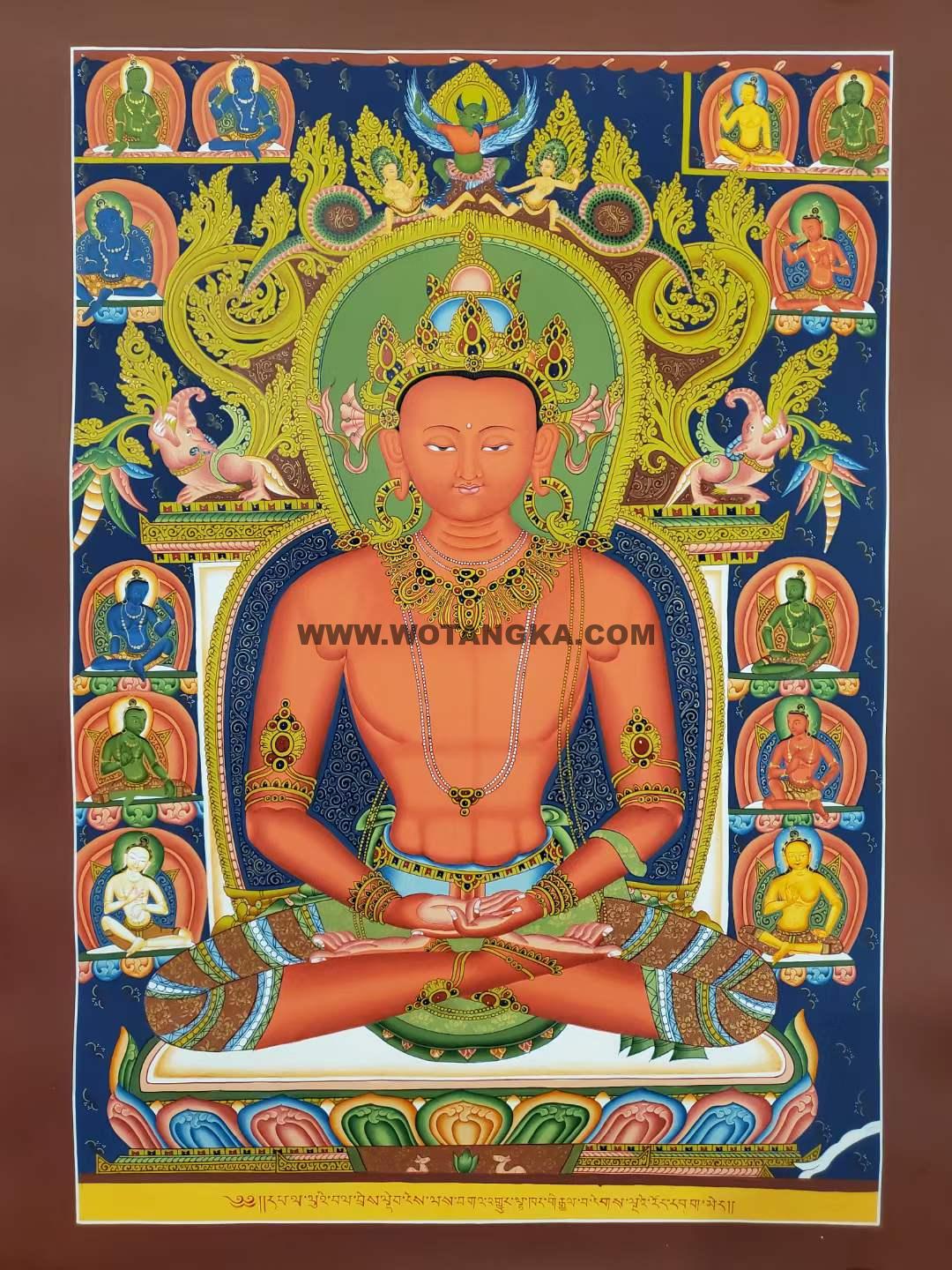 2022.07.06-五方佛唐卡推荐与赏析