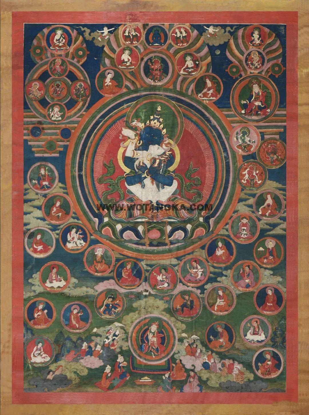 沃唐卡编号AC72639：胜者金刚持