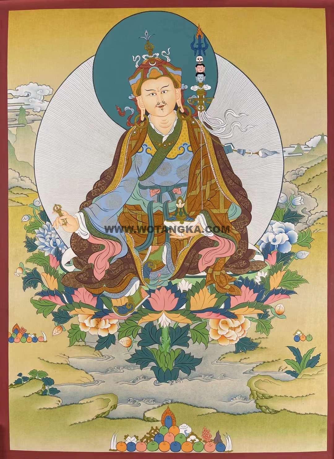 编号157-324498:嘎玛嘎赤-莲花生大士(60*40CM左右)