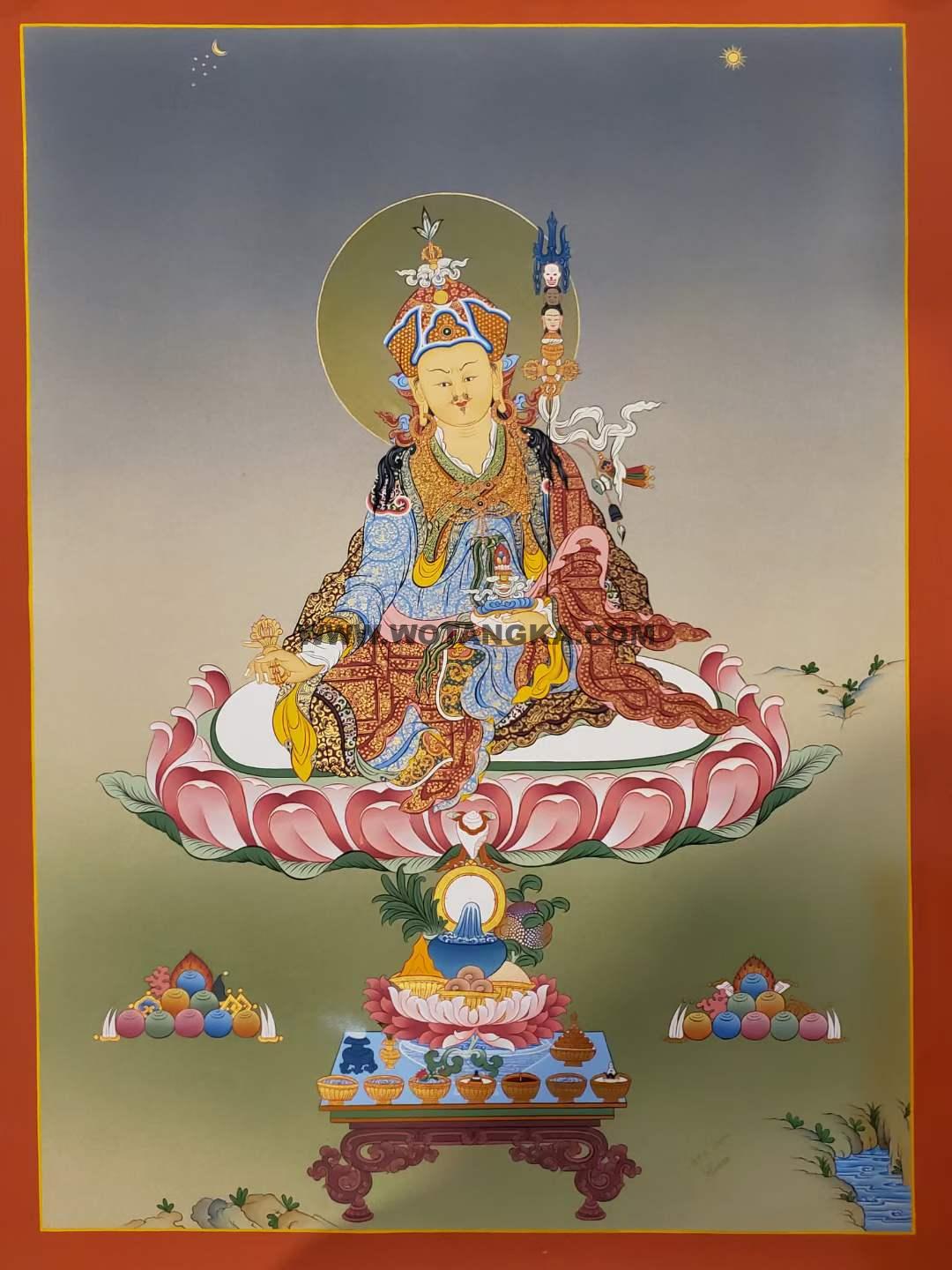 编号160-494473：嘎玛嘎赤-莲花生大士（70*50CM左右）