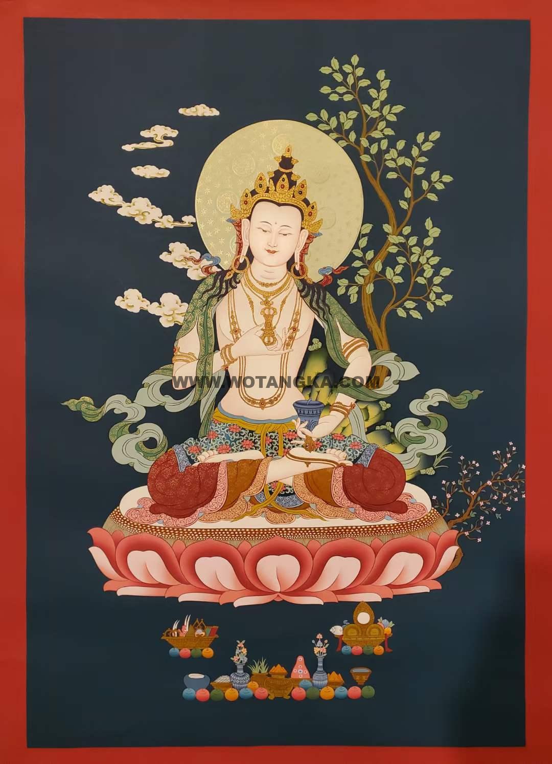 编号173-926689:彩绘唐卡-金刚萨埵(75*55CM左右)