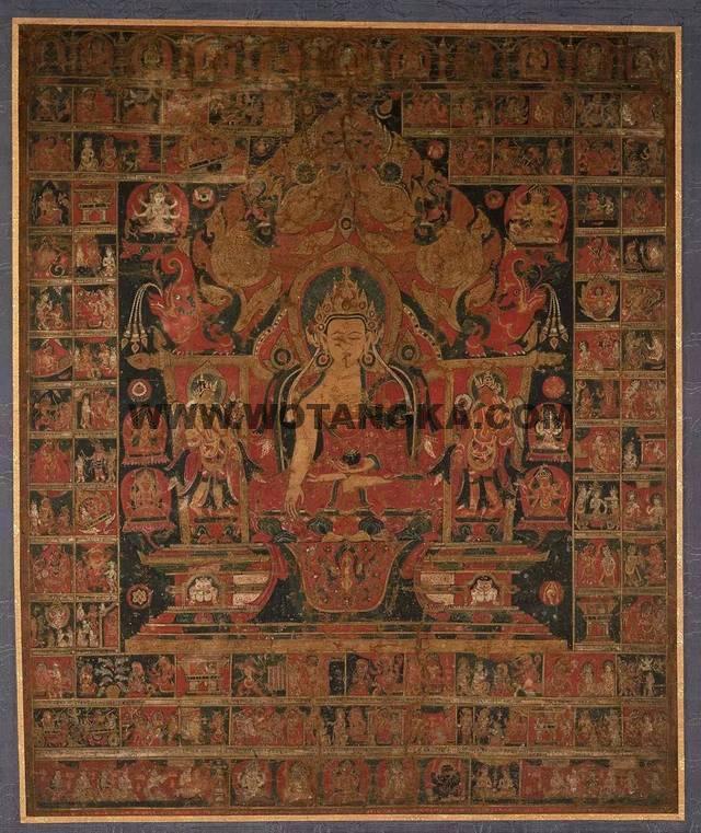 沃唐卡编号AC47921：释迦牟尼佛