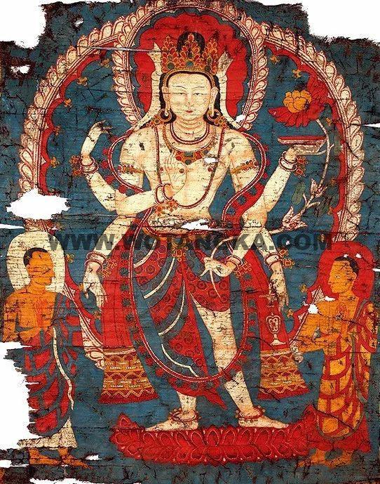 沃唐卡编号AC47975:六臂般若佛母