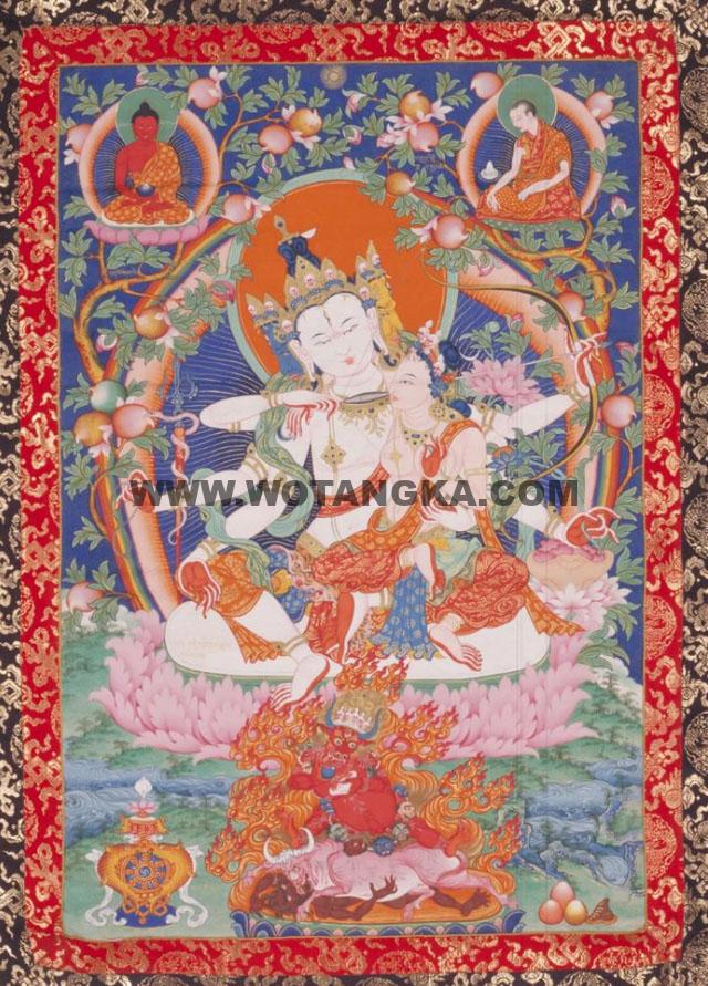 沃唐卡编号AC62014：哈罗哈罗观世音菩萨