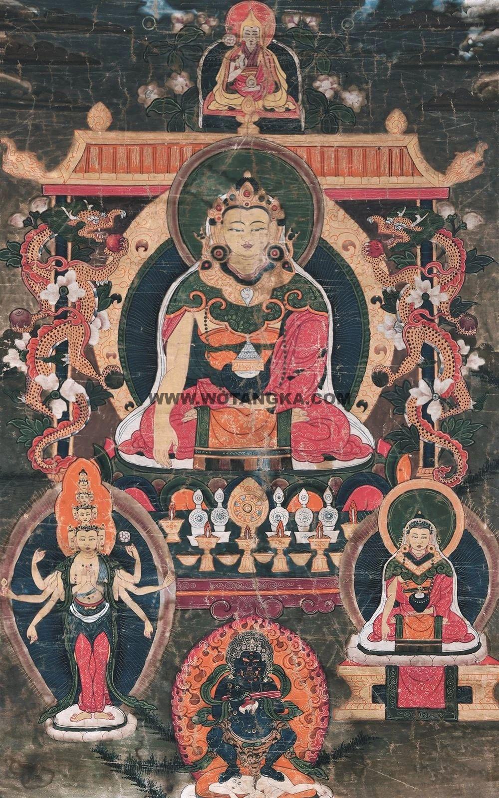 沃唐卡编号AC63917：觉沃仁波切