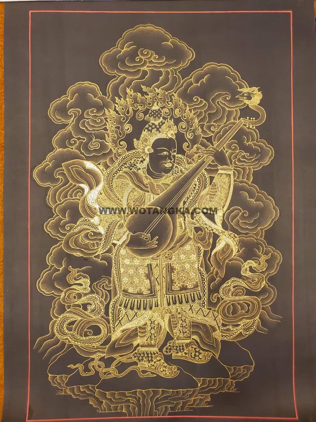 2022.09.18-黑金四大天王唐卡推荐与赏析