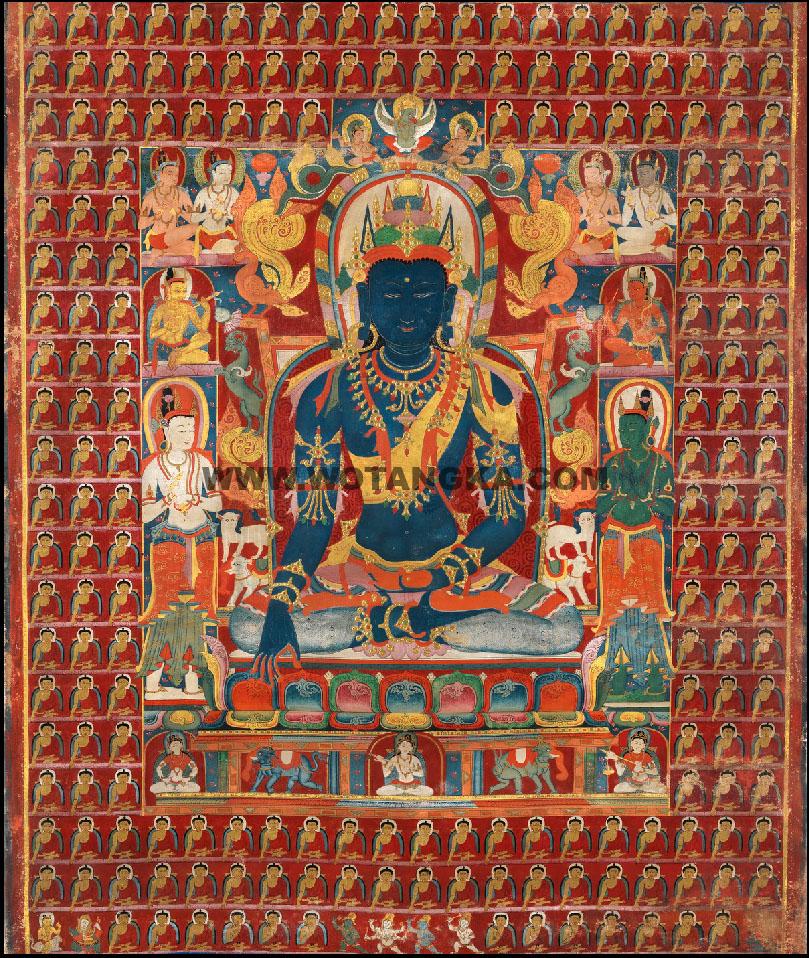 沃唐卡编号AC36441：阿閦佛