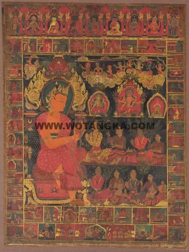 沃唐卡编号AC96777：佛说大乘菩萨譬喻论