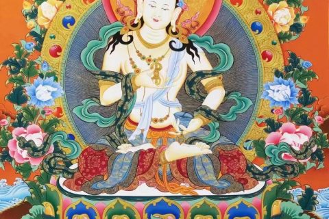 编号138-844901：彩绘唐卡-金刚萨埵（76*51CM左右）