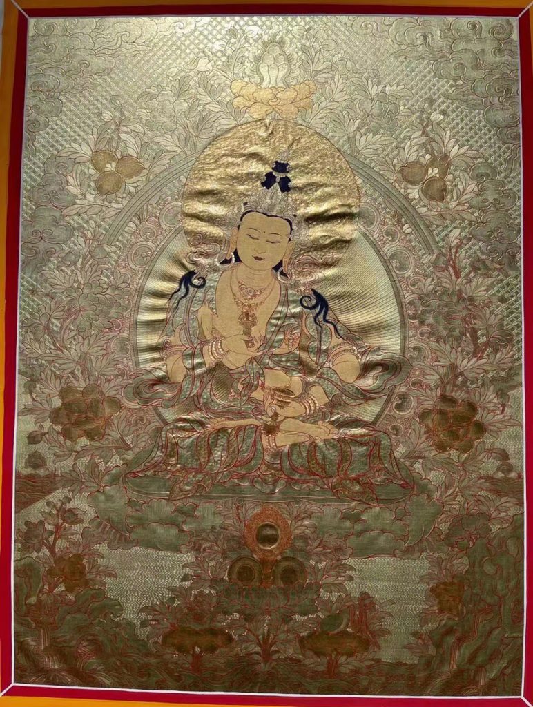 编号188-228094：黄金唐卡-金刚萨埵（60*45CM左右）
