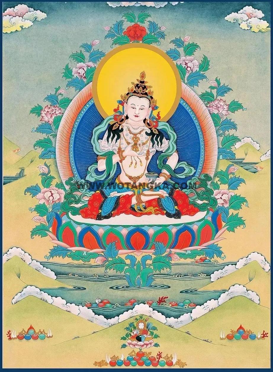 沃唐卡编号AC36771：金刚萨埵