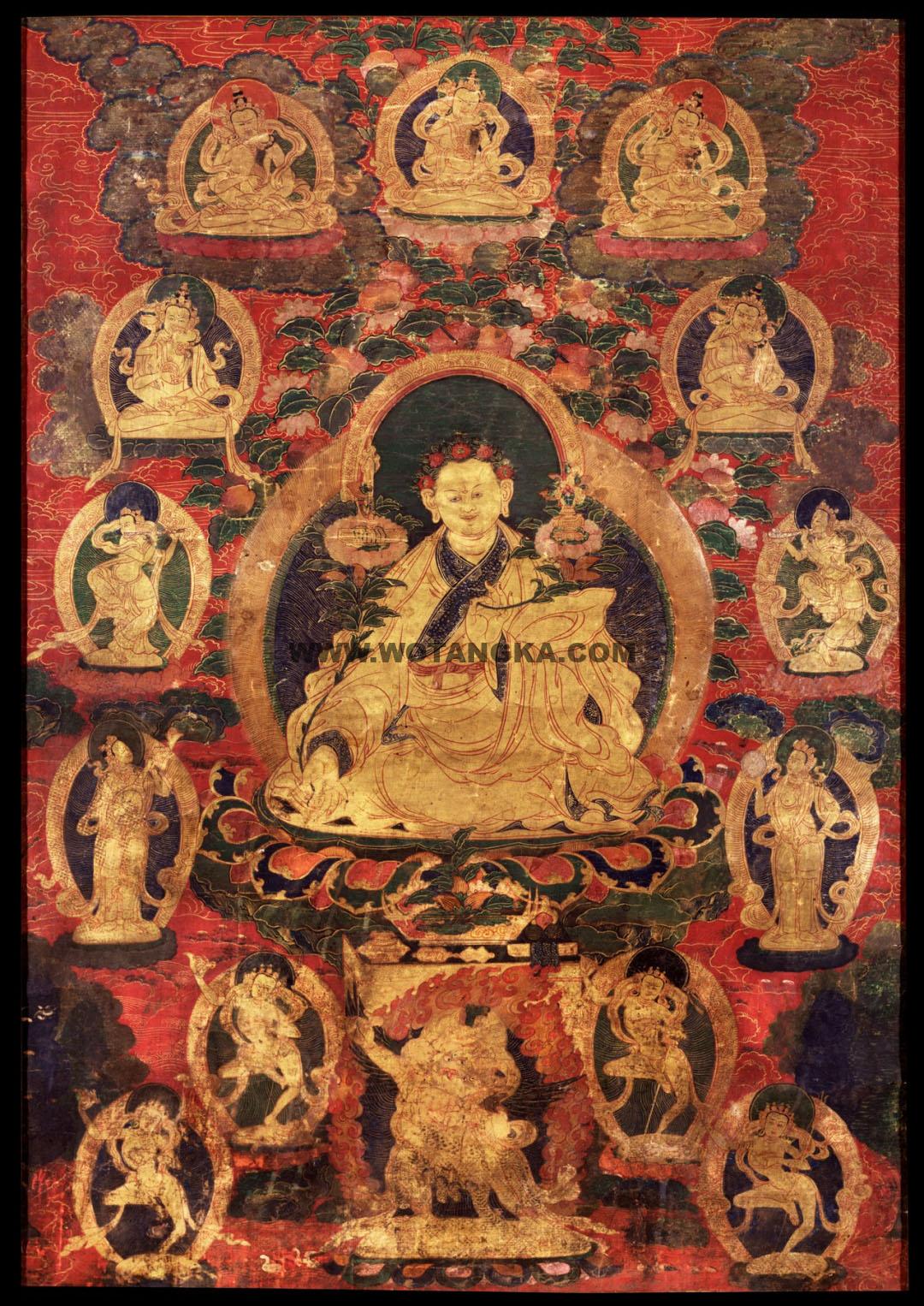 沃唐卡编号AC42483：宇妥宁体观修
