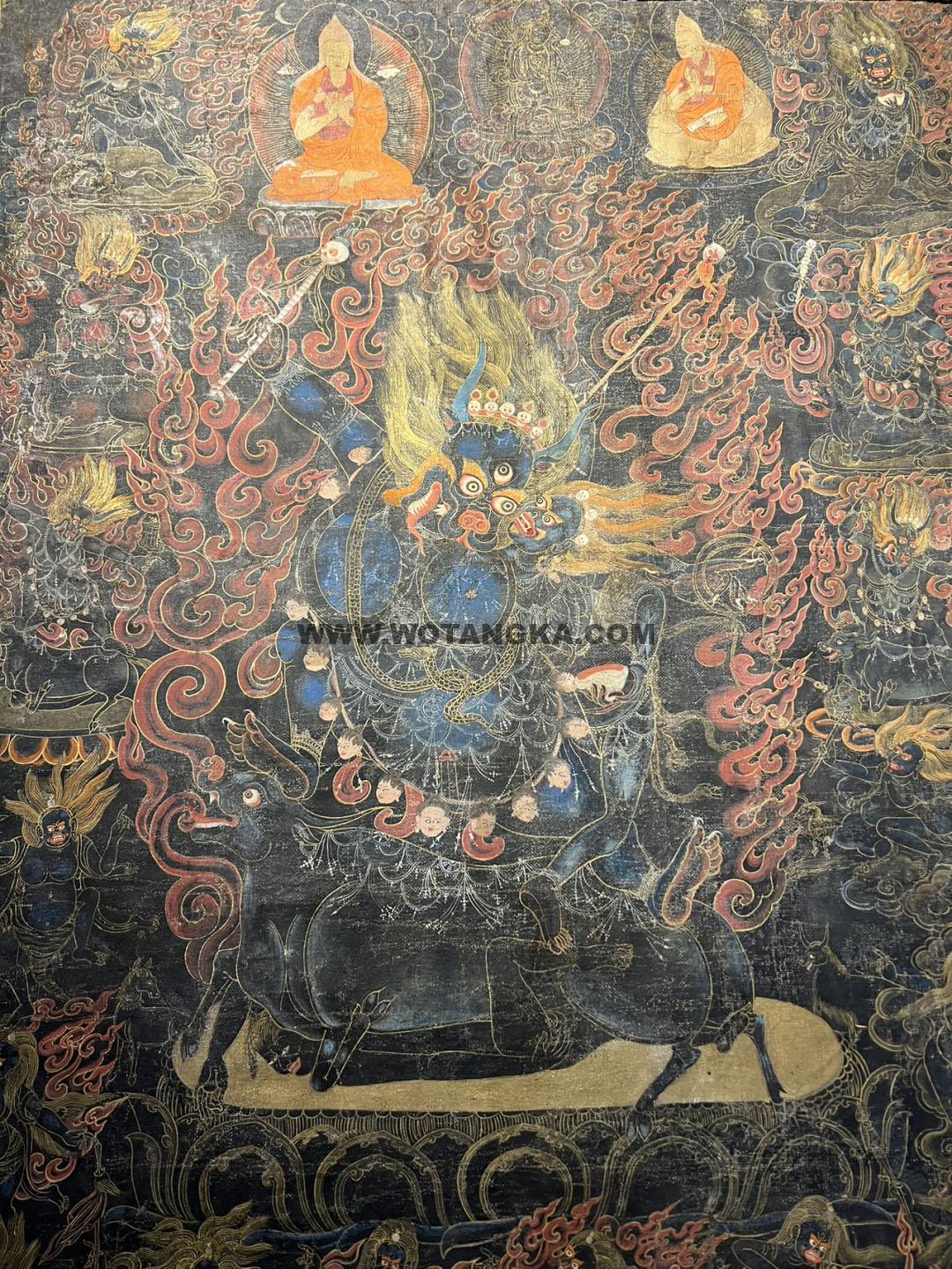 沃唐卡编号AC56513:阎罗法王