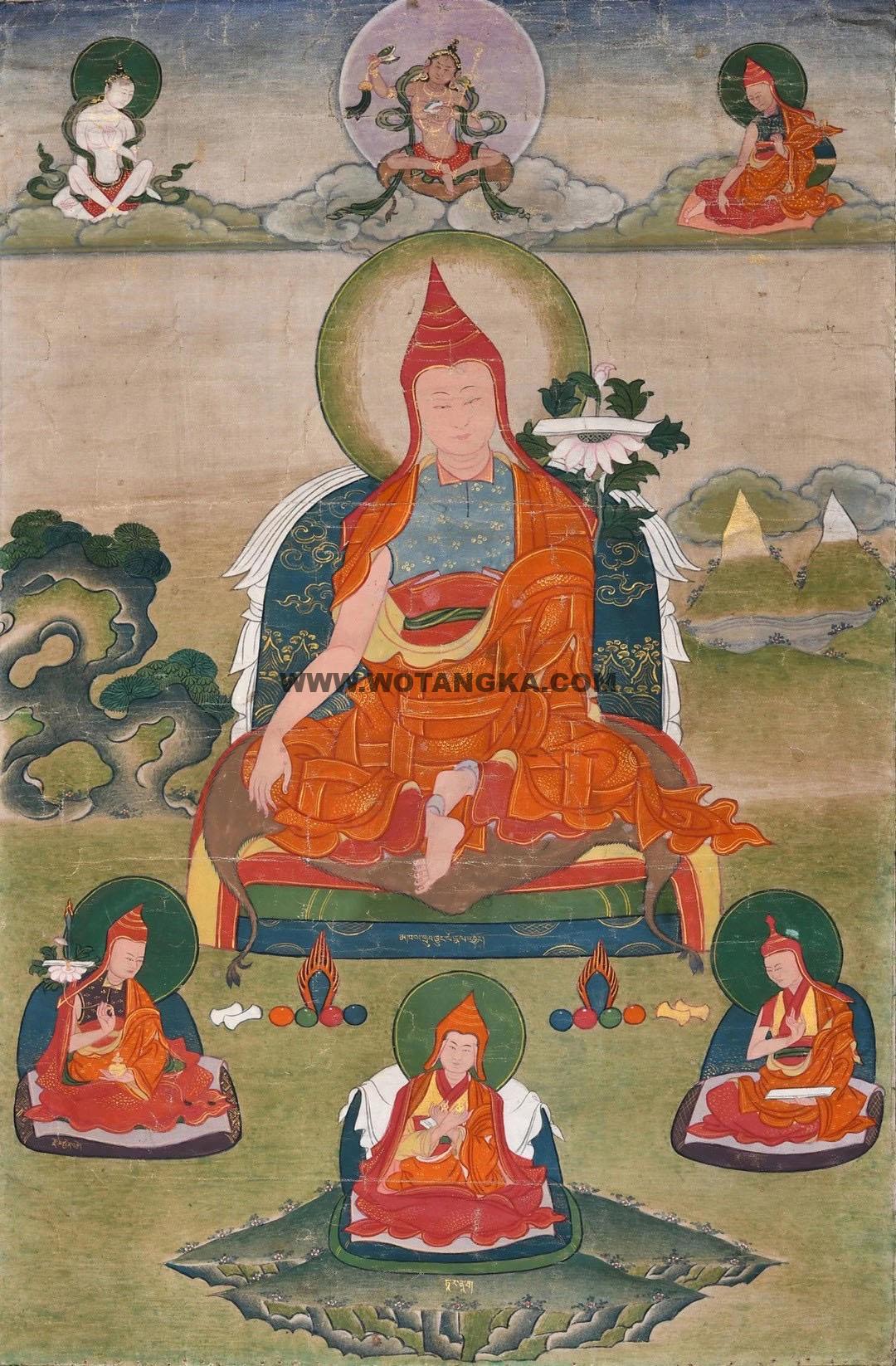 沃唐卡编号AC61934：琼波南觉