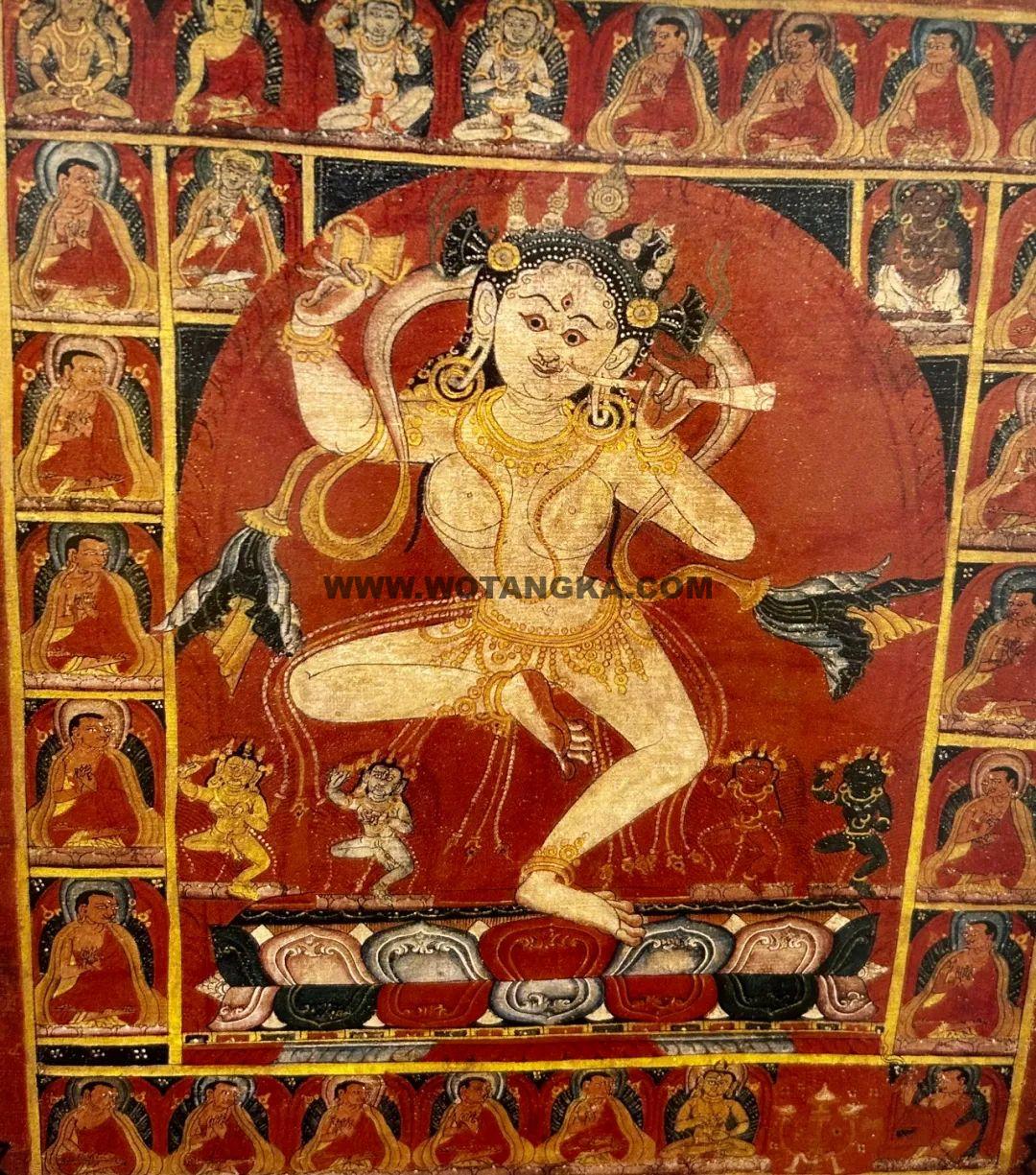 沃唐卡编号AC94966：玛吉拉准