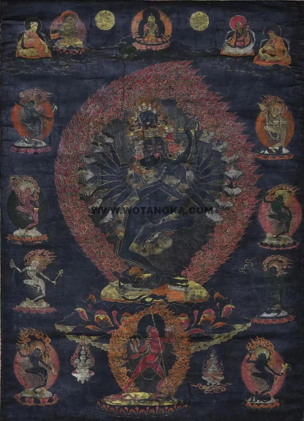 沃唐卡编号AC60865：喜金刚