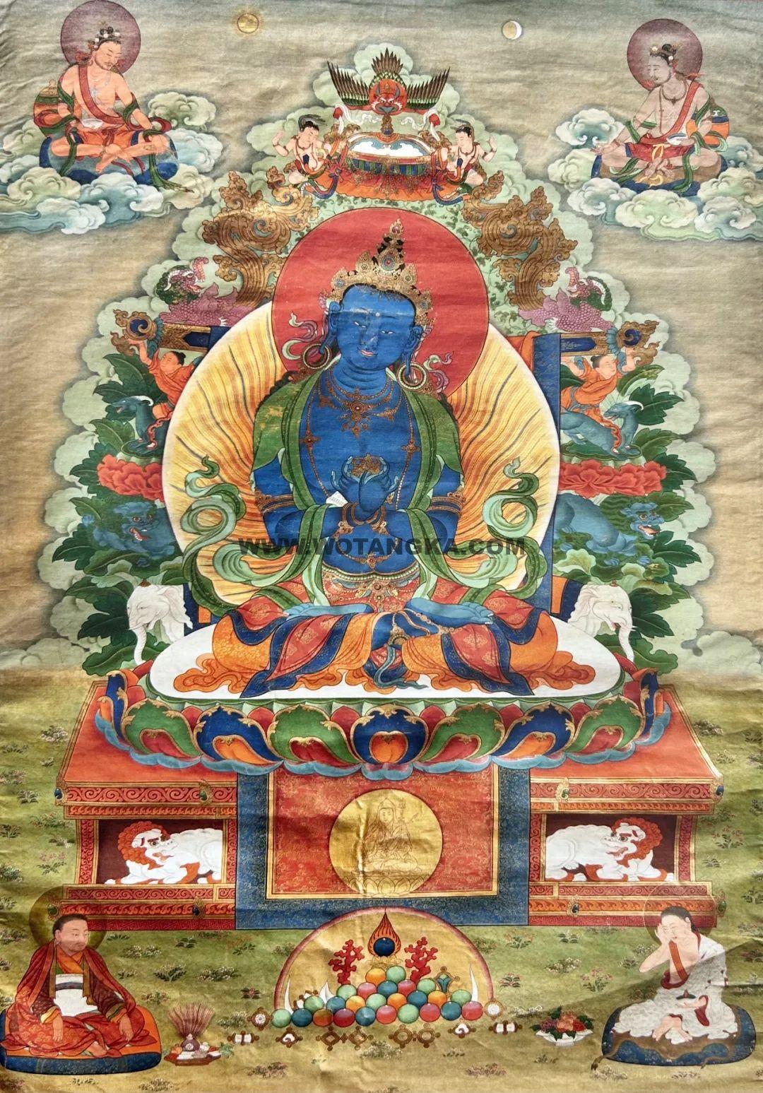 沃唐卡编号AC65423:金刚持