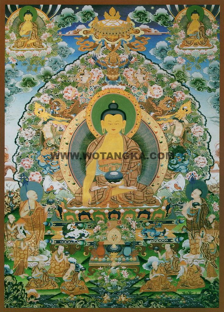 沃唐卡编号AC87903：释迦牟尼