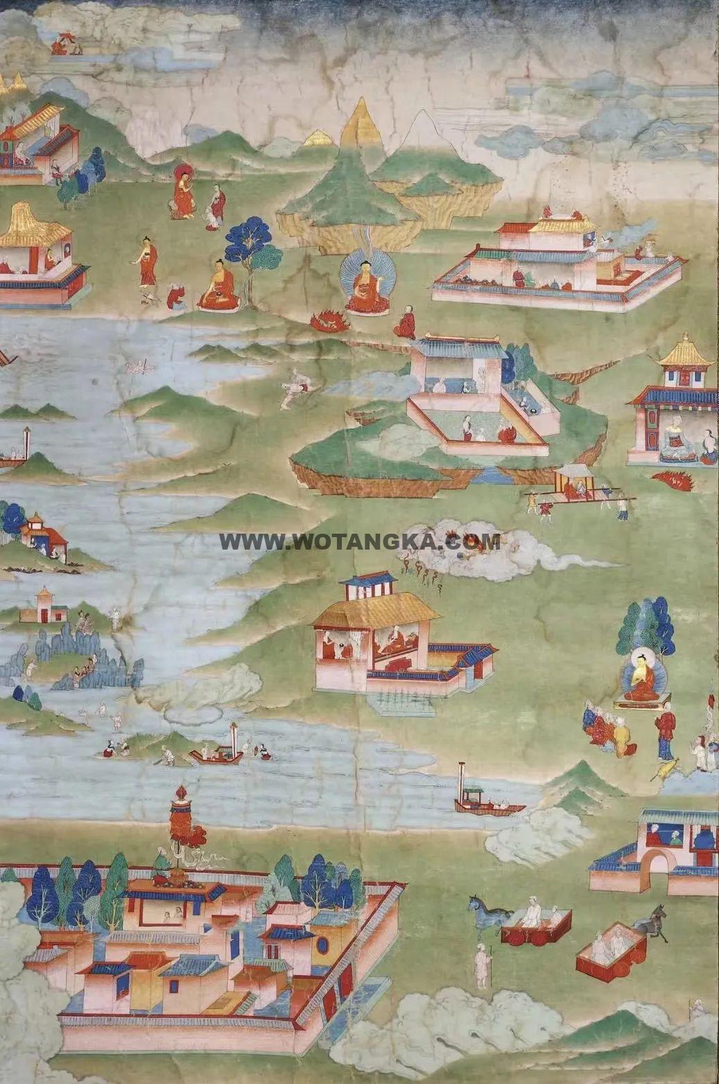 沃唐卡编号AC96725：譬喻经